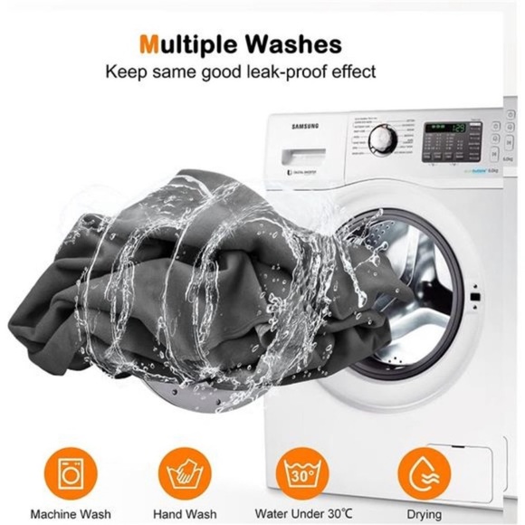 Washable Pee Pads for Dogs 65"x48"" Reusable Dog Pads Extra Large - Picture 5 of 6